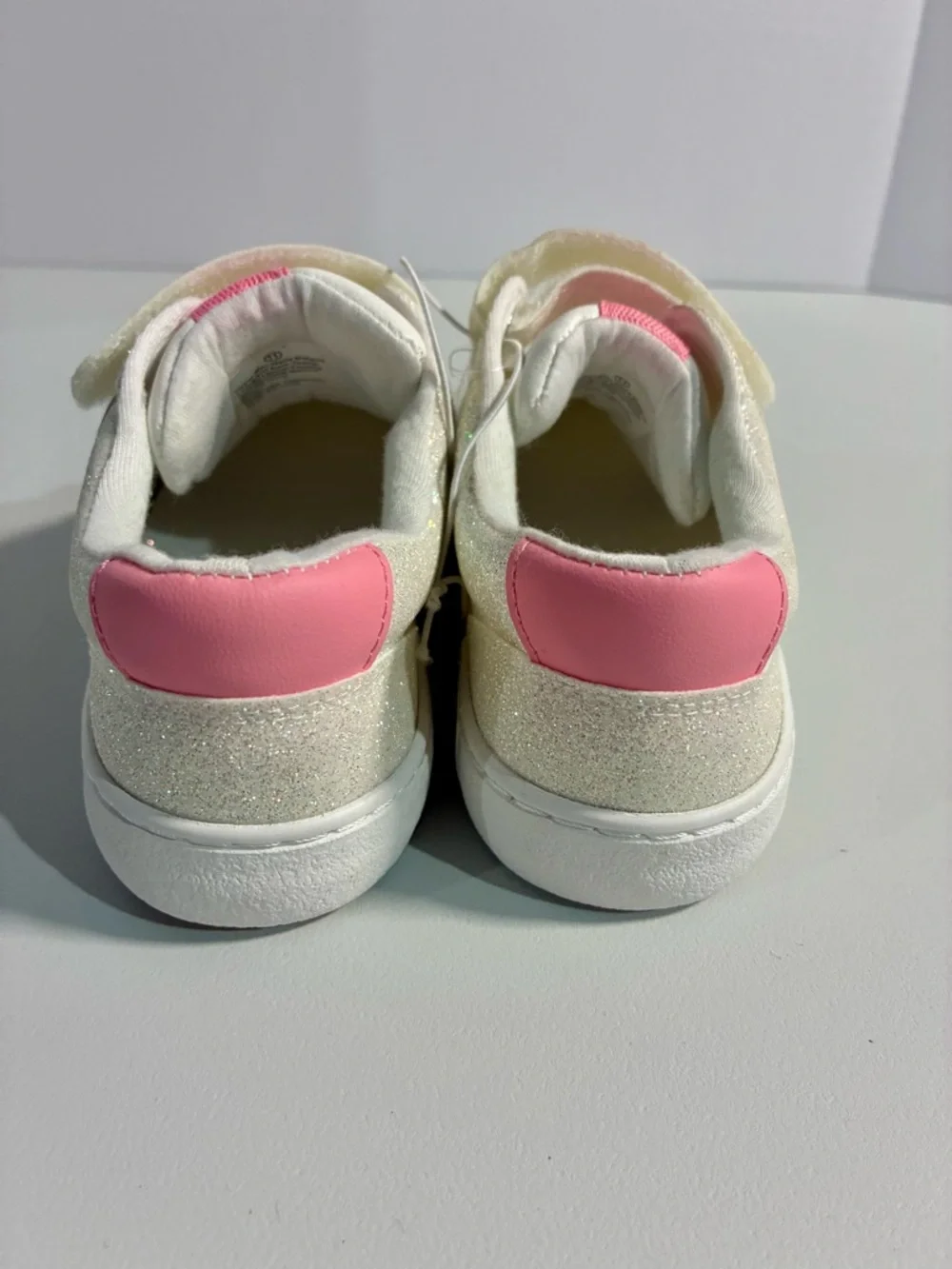 Cat & Jack Girls Glitter Sneakers with Stars - Picture 4 of 6